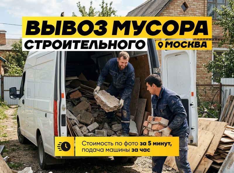 Вывоз строительного мусора